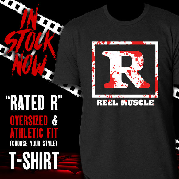 Grey Shirt Rated R ON SALE NOW! – Reel Muscle